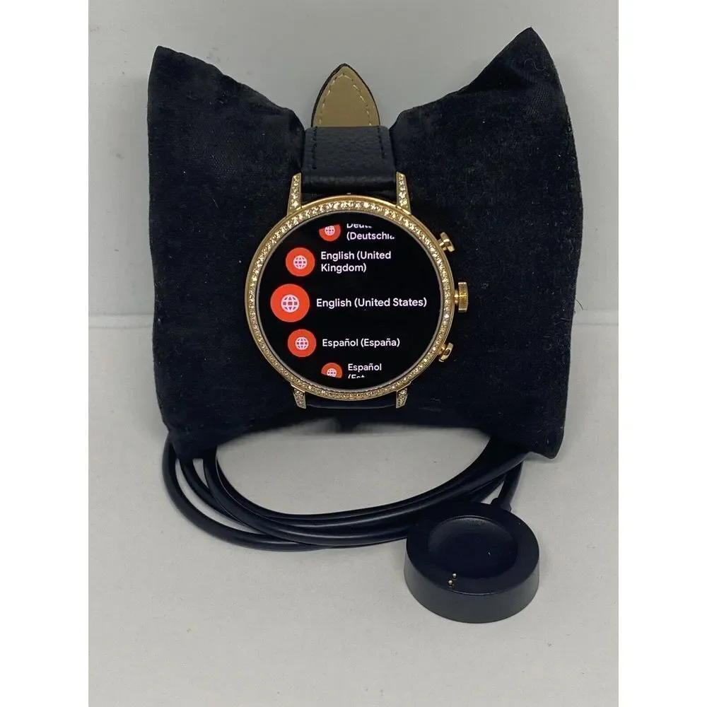 Fossil Gen 4 Authentic Digital Dial Smart Watch Custom Band FTW6011 AB411
